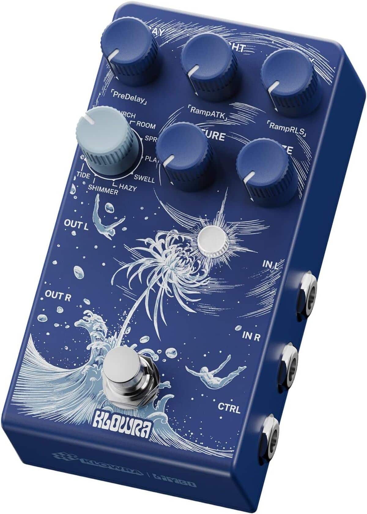 Test de la pédale Klowra Limbo : 9 réverbérations pour guitare électrique