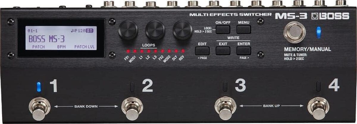 Test du MS-3 multi effects switcher