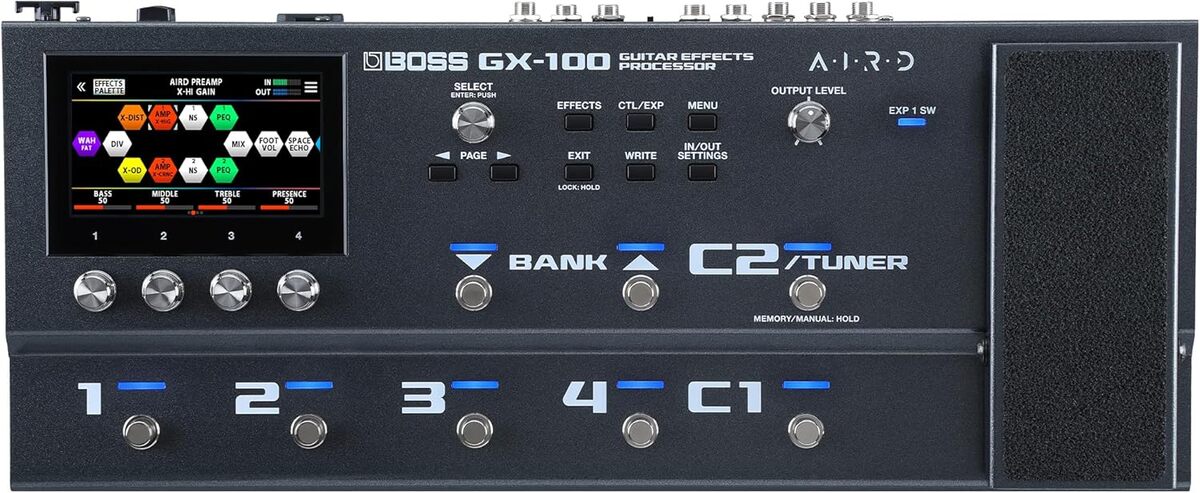 Test du processeur d'effets BOSS GX-100