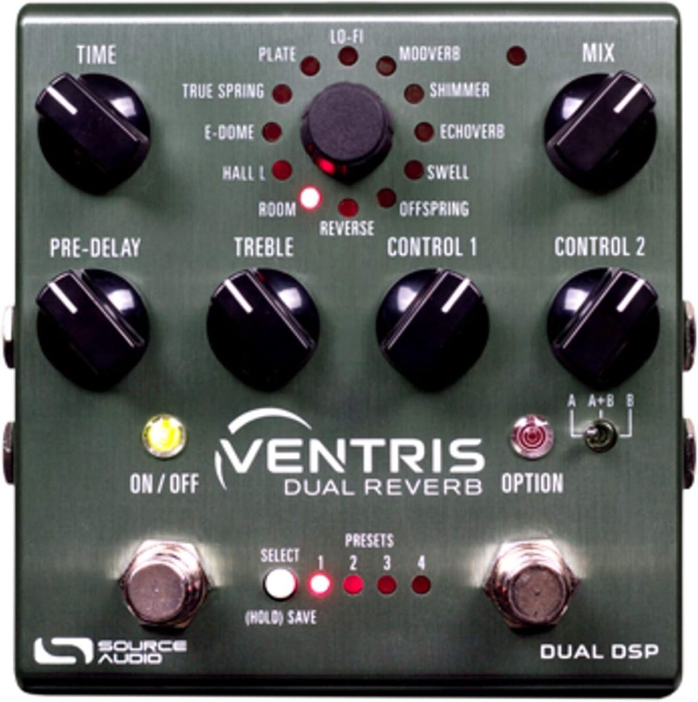 Test : source Audio Ventris Dual Reverb pour guitares