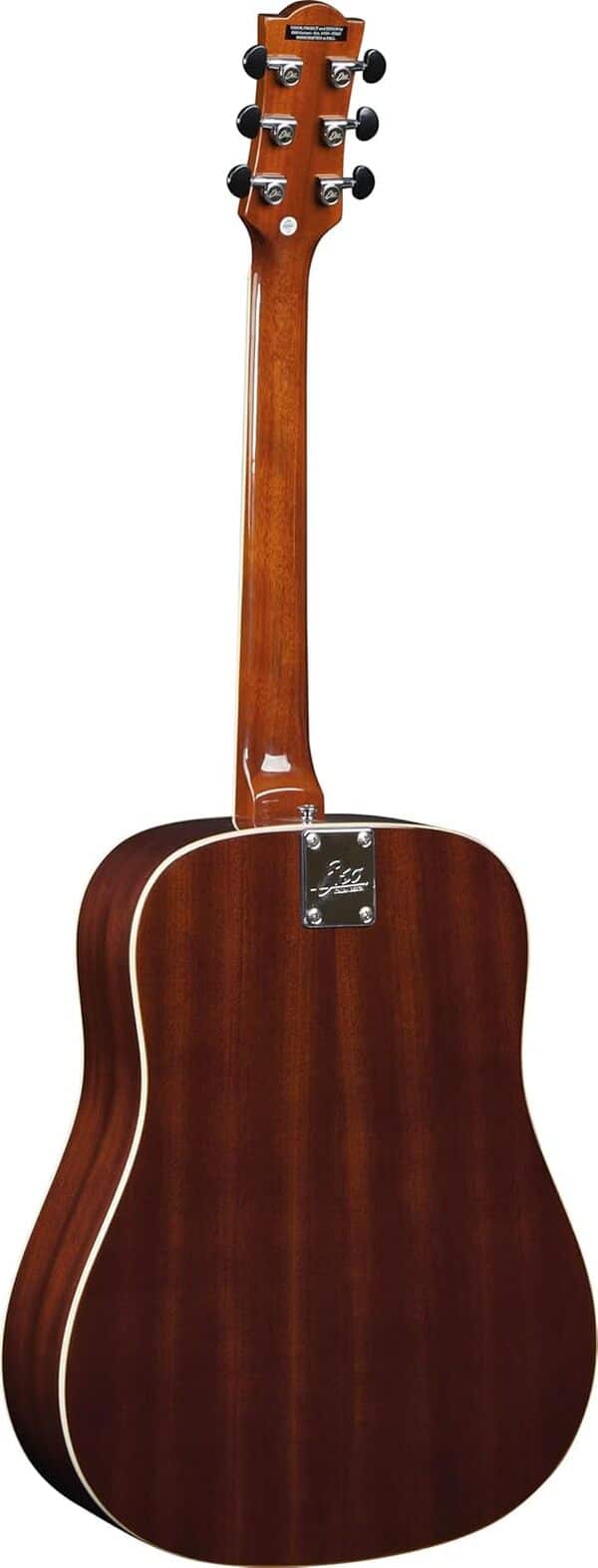 EKO GUITARS – Ranger VI VR, Guitare Acoustique, Série ''Vintage Reissue“, Table en Épicéa, Éclisses et Fond en Acajou, Manche en Acajou et Touche en Roupanà Sud-Américain, Couleur Honey Burst