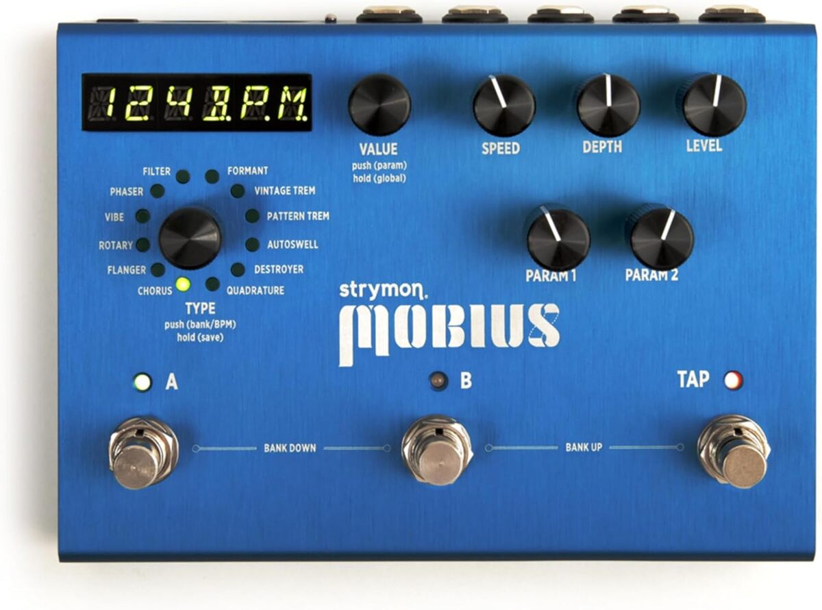 Test de la pédale d'effets Strymon Mobius