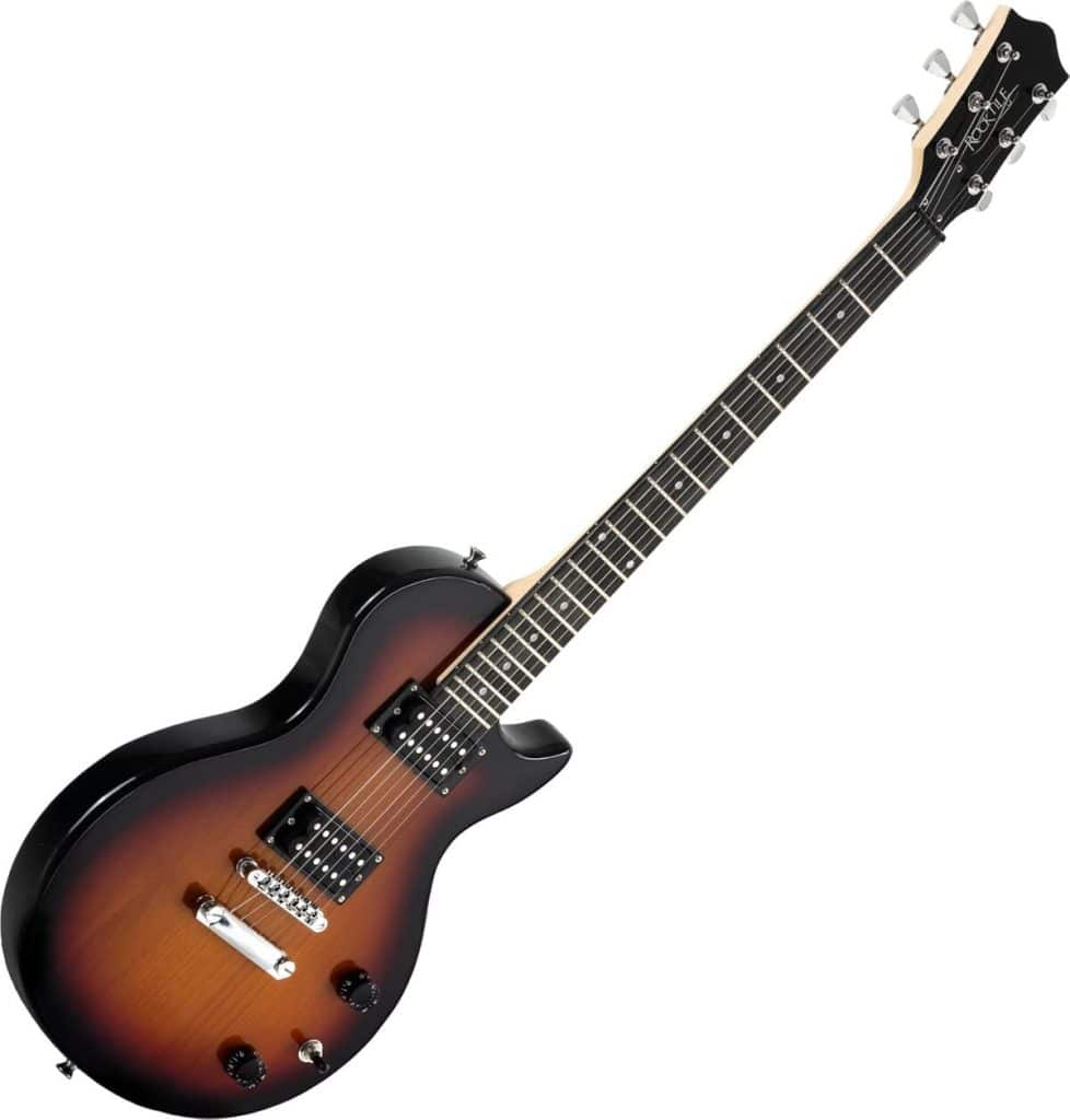 Test de la Rocktile LP-100 SB : guitare électrique sunburst