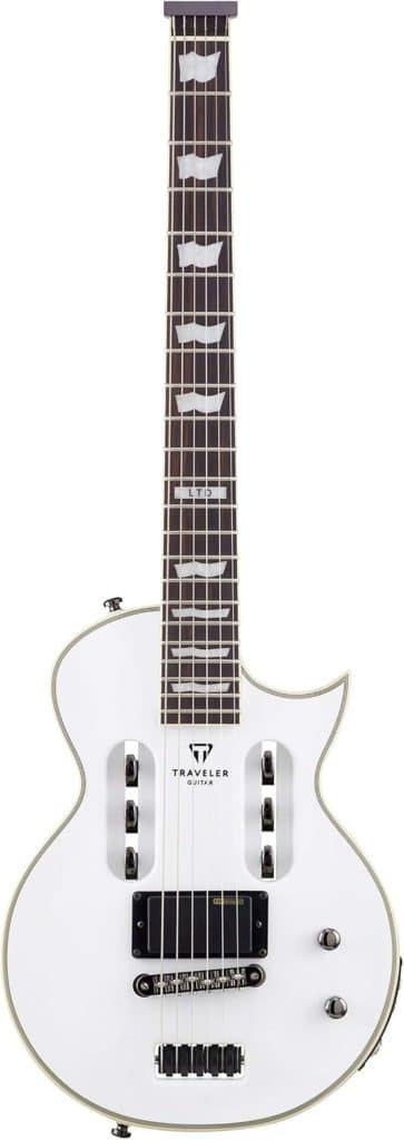 Test de la Traveler Guitar LTD EC-1 Blanche-Neige
