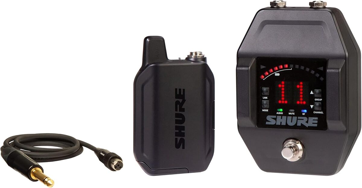 Test du Shure Glxd16+: sans fil longue portée pour guitare/basse