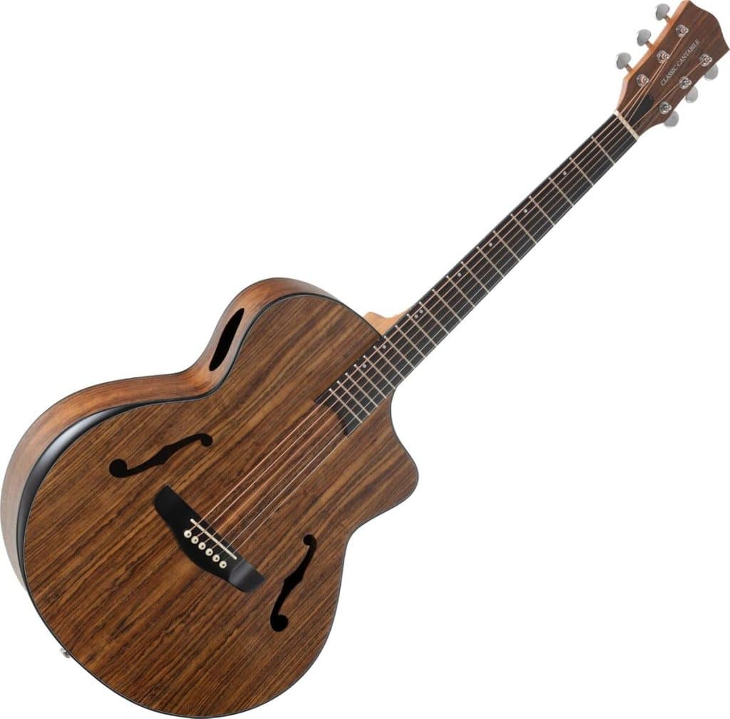 Test guitare western Classic Cantabile SHG-2WN : acoustique vintage en noyer