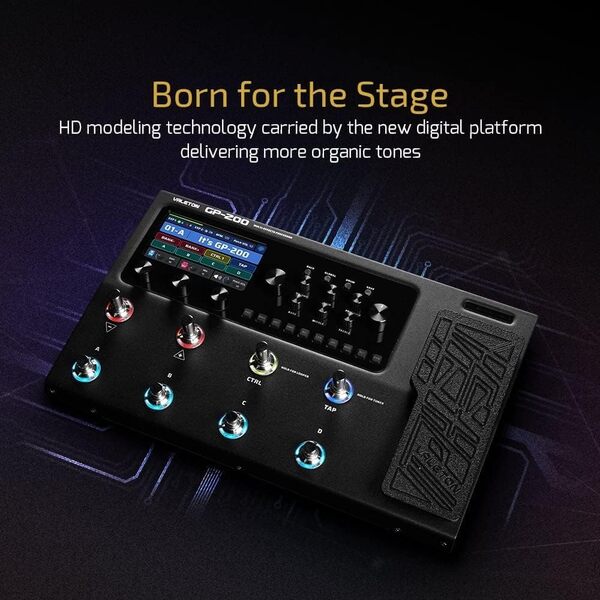 VALETON GP-200 - Interface audio USB et modélisation HD - Noir