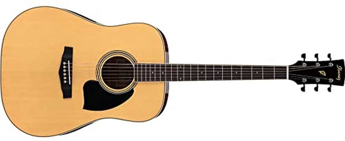 Test Ibanez PF15 NT : guitare acoustique naturelle