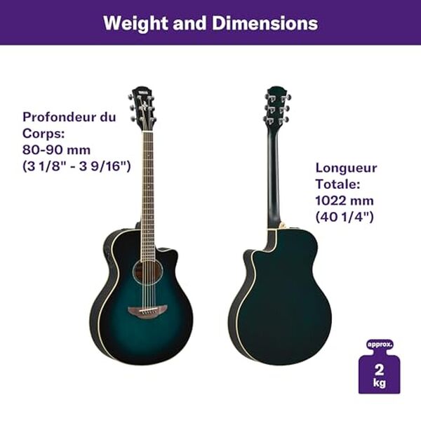 Découvrez notre analyse détaillée de la guitare Yamaha APX600 : un son exceptionnel, un design compact et une jouabilité inégalée pour tous les musiciens.