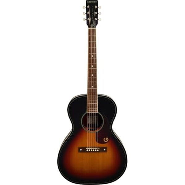 Explorez notre test approfondi de la guitare acoustique Gretsch Jim Dandy Concert LTD : design unique, sonorité vintage et authenticité à chaque note.