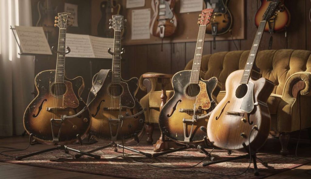 Recrudescence des guitares vintage de collection : une tendance en hausse