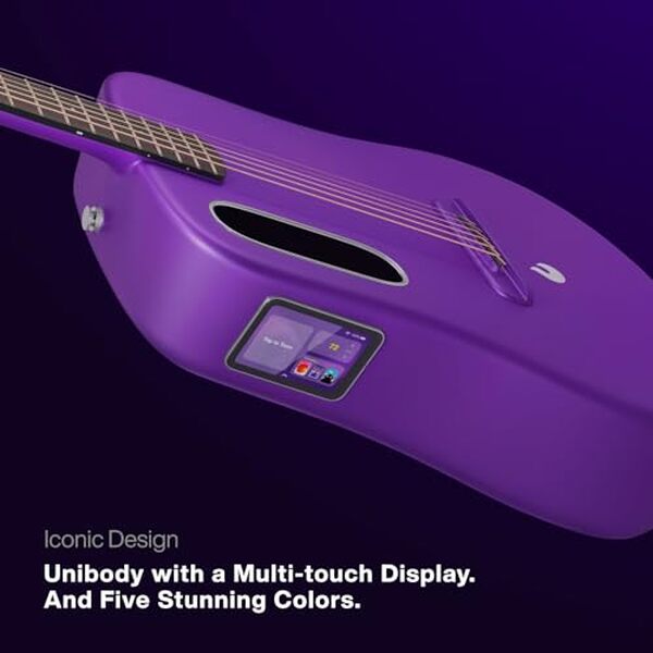 Découvrez la guitare Lava Me 4, une innovation électro-acoustique inégalée combinant design futuriste et sonorités exceptionnelles pour une expérience musicale unique