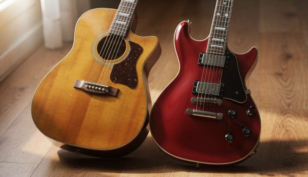 Guitare : commencer avec une acoustique ou une électrique ?
