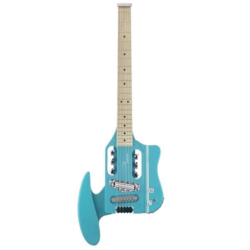 Test de la Traveler Guitar Speedster Hot Rod Blue : la guitare de voyage idéale pour enfants
