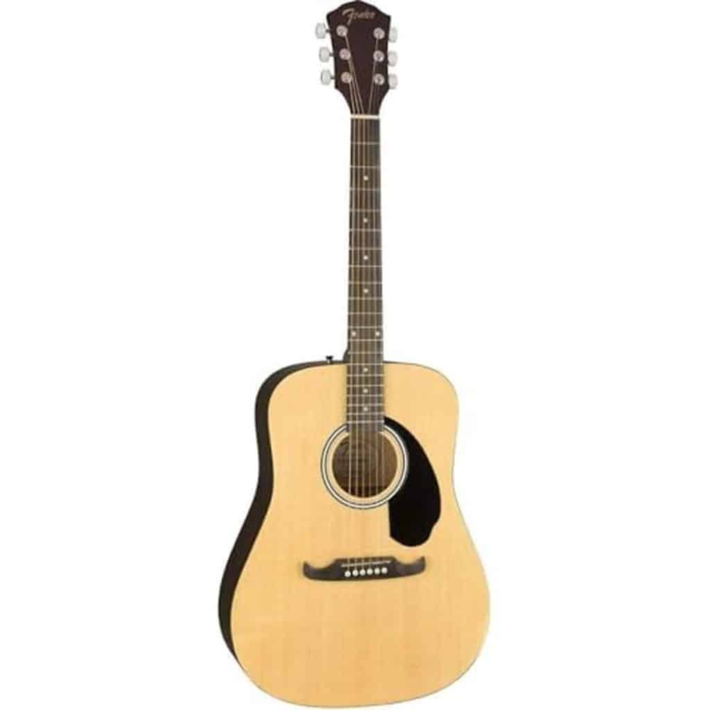 Test : fender FA-125 dreadnought acoustique, avec housse