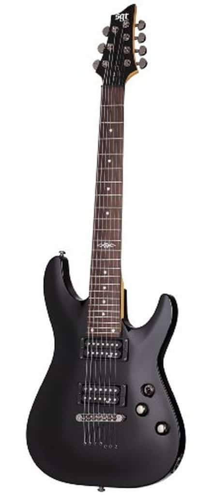 Test : guitare électrique SGR by Schecter C-7 satin black