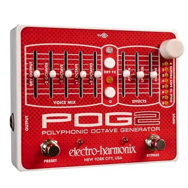 Découvrez le test complet du pog2 de chez electro harmonix : un octaveur polyphonique qui transforme votre son de guitare. Performances, avis et comparaison dans cet article détaillé.