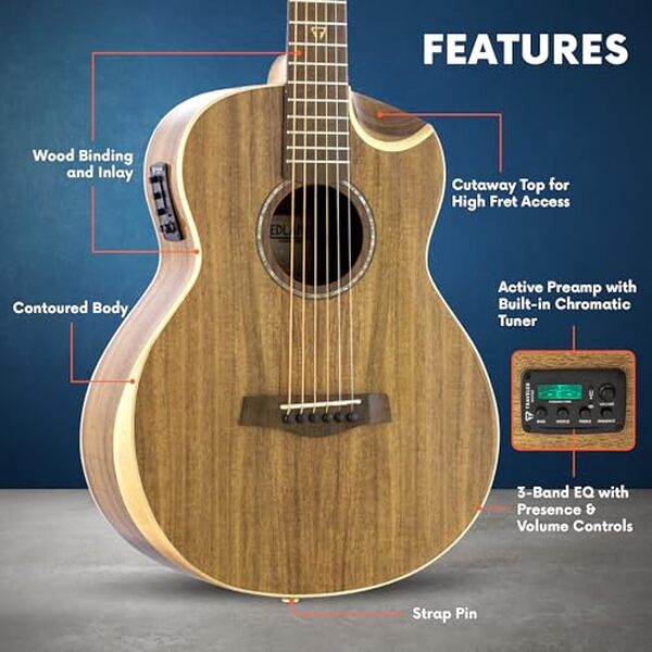 Découvrez notre test complet de la traveler Guitar Redlands Concert Koa : une guitare acoustique compacte et idéale pour les voyages, alliant légèreté et sonorité exceptionnelle pour les musiciens nomades.