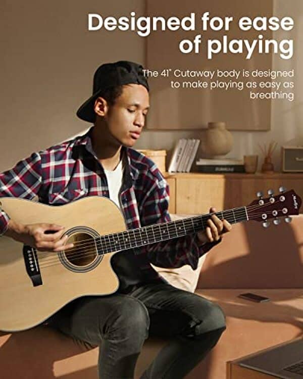 Découvrez notre test complet de la guitare acoustique Moukey 4/4, parfaite pour les débutants et les adultes cherchant un instrument abordable et de qualité.