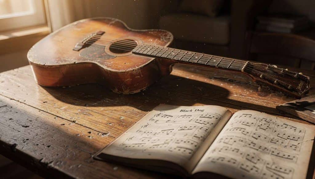 Comment jouer "Black Dog" à la guitare ?