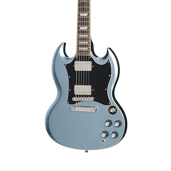 Découvrez notre test approfondi de la SG Standard Pelham Blue avec housse : performances exceptionnelles, design unique et confort assuré pour tous les musiciens passionnés.
