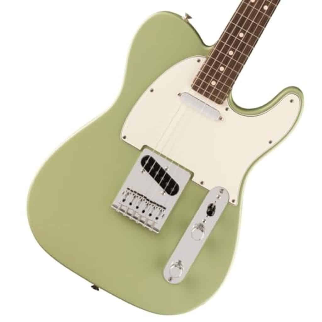 Essai : la Telecaster player II verte en bouleau à l'épreuve