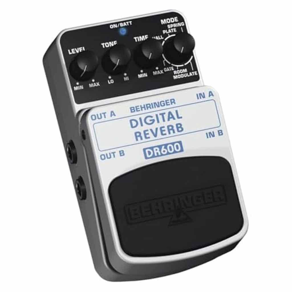 Test : behringer DR600, la reverb stéréo numérique à 6 effets studio