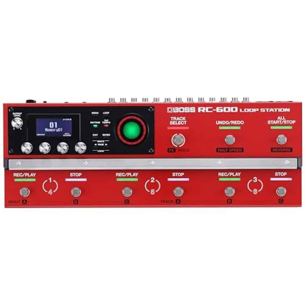 Test : boss RC-600 Loop Station, la pédale looper ultime