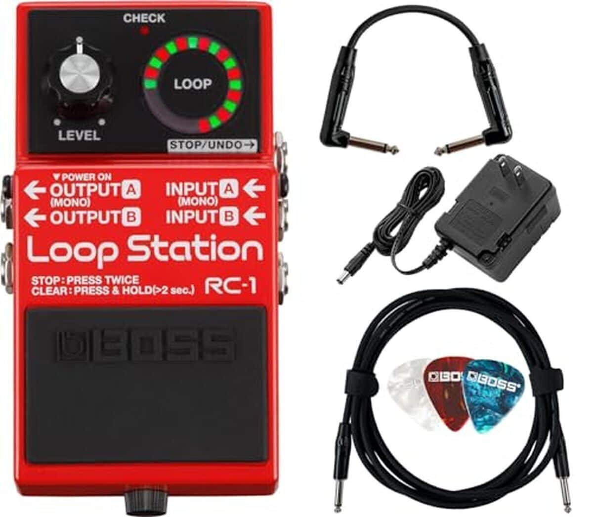 Test de la station de boucle Boss RC-1 Pack complète