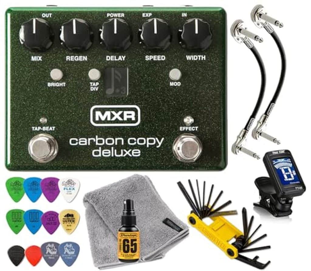 Test : pédale Delay MXR M292 Carbon Copy Deluxe avec kit Tonebird