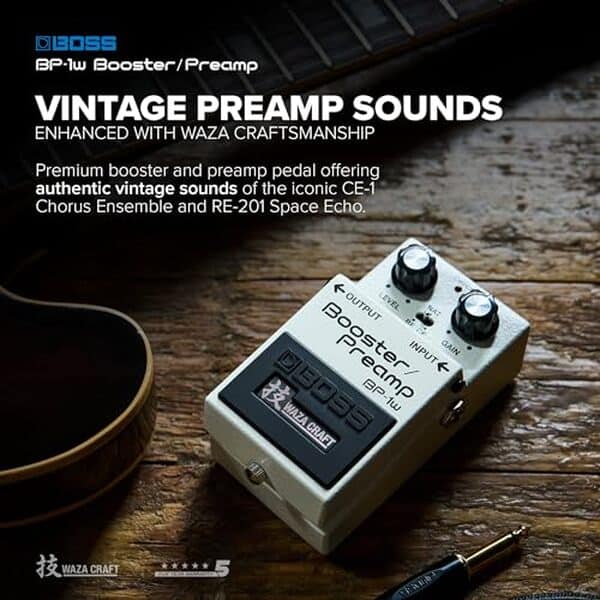 Découvrez notre analyse complète de la pédale BP-1W BOSS pour obtenir des sons vintage authentiques. Explorez ses caractéristiques, sa performance et notre avis d'expert.