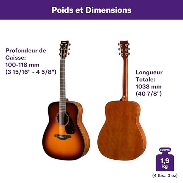 Découvrez notre test complet de la Yamaha FG800 : une guitare folk incontournable avec un son authentique qui séduira les passionnés et les novices.