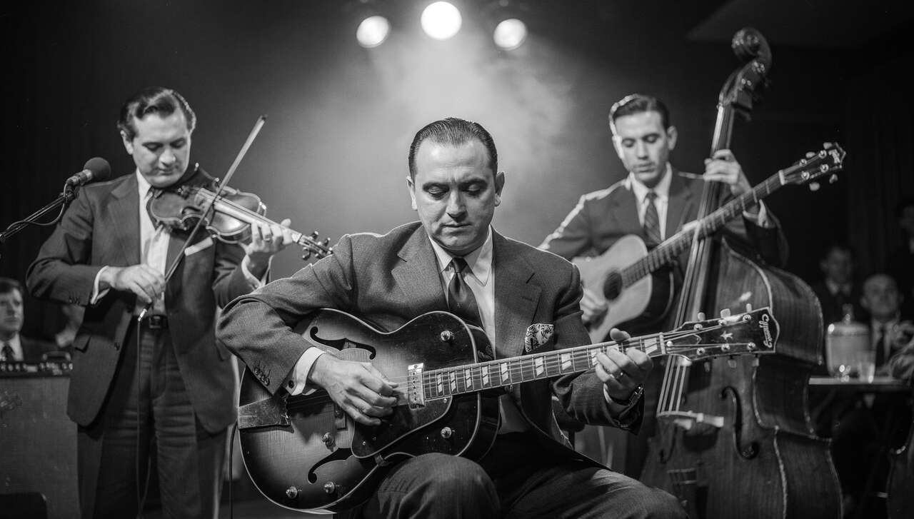 Django reinhardt et le quintette hot club de france