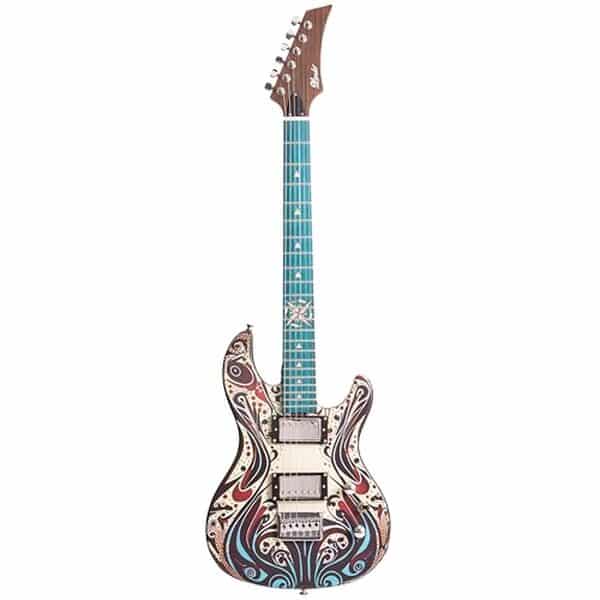 Découvrez notre avis sur la guitare électrique lindo Sahara V2, avec sa touche en érable bleu alliant esthétique et qualité sonore exceptionnelle