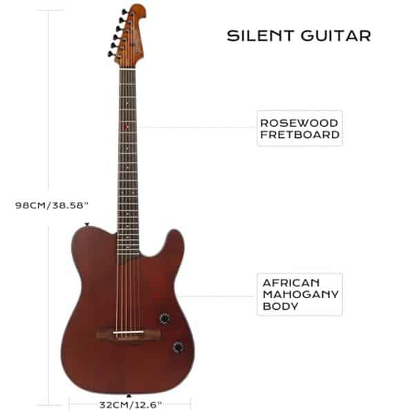 Découvrez notre test détaillé de la guitare acoustique silent 6 cordes idéale pour voyager : caractéristiques, performances et verdict final pour choisir le meilleur modèle. 