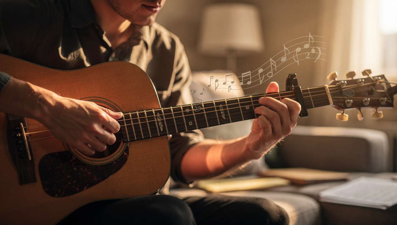 Les premiers pas avec l'arpège facile n°1