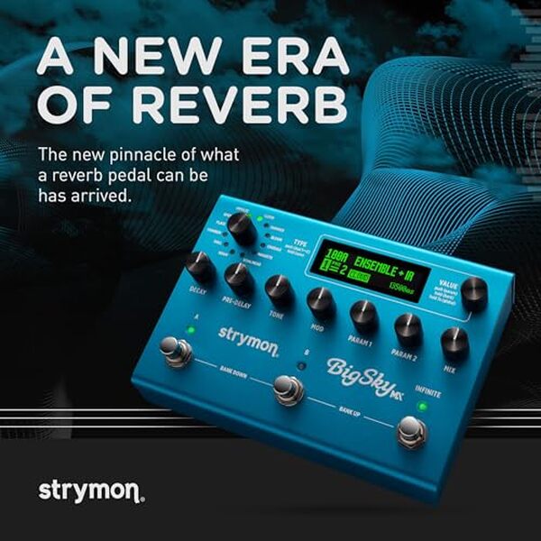 Découvrez notre test détaillé du Strymon Big Sky MX, la pédale de reverb ultime pour guitaristes. Caractéristiques, sons et performances analysés. 