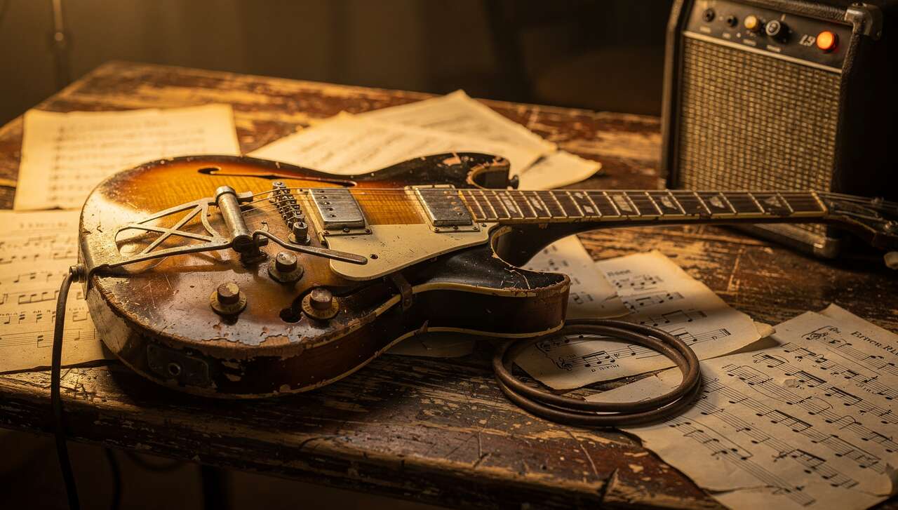 Les cinq positions essentielles de la gamme