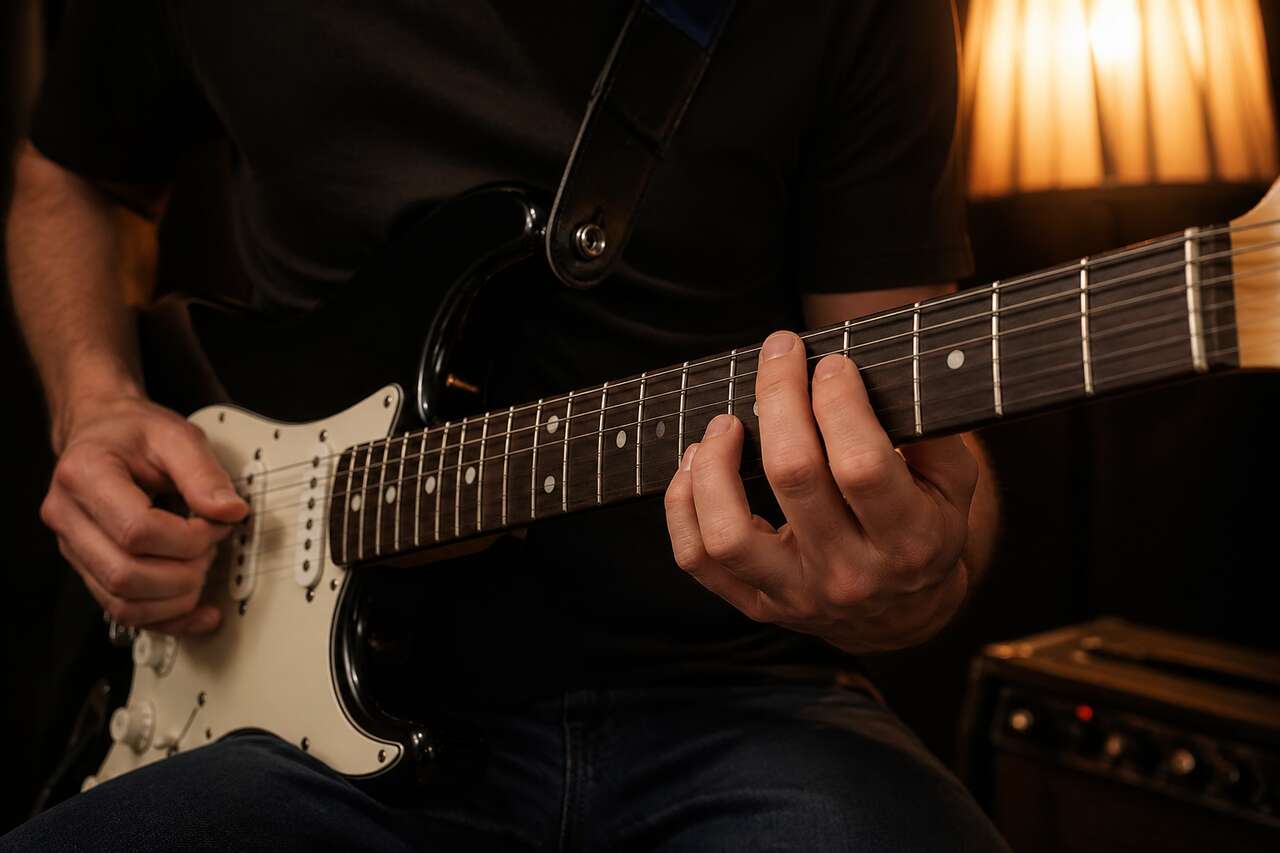 Money : arpèges et rythme décalé