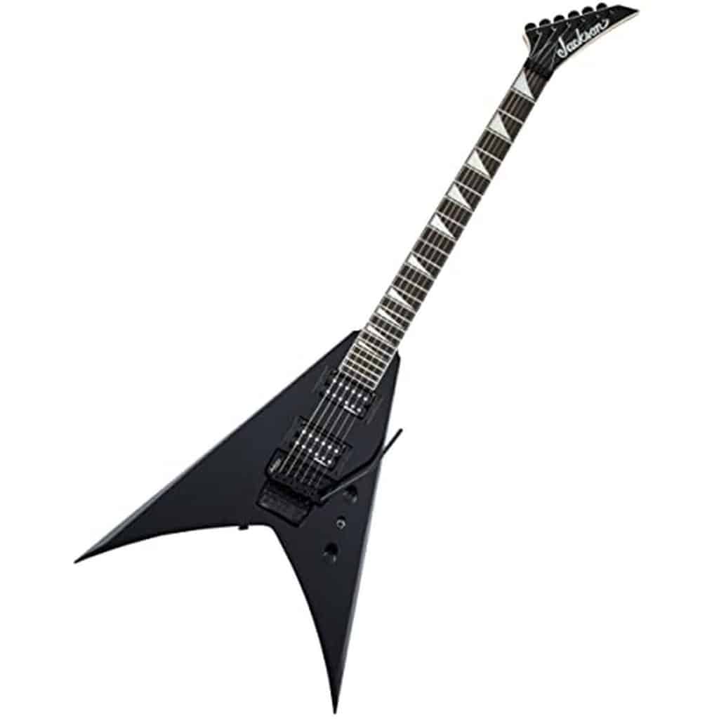 Essai : guitare électrique jackson js32 king v noir brillant