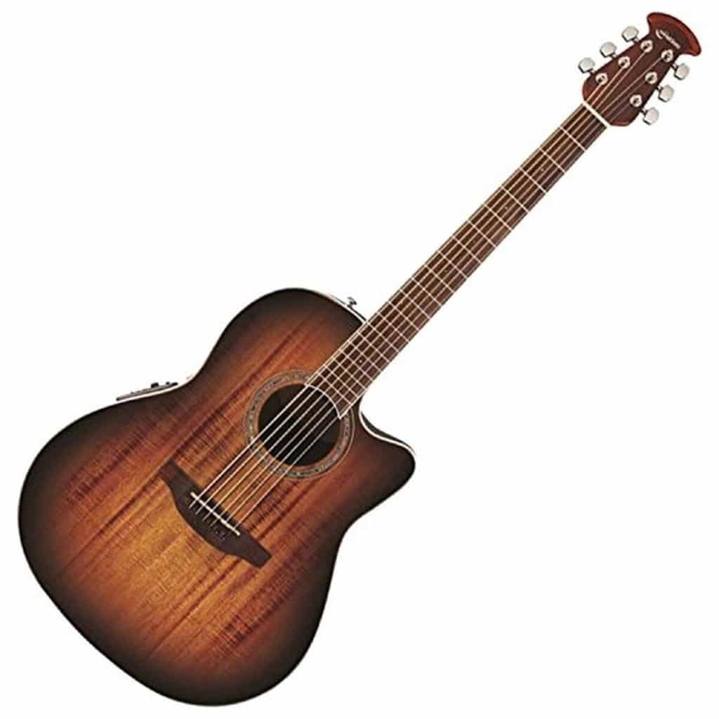 Test De La Guitare Électro Acoustique Ovation Standard Plus Koa Burst