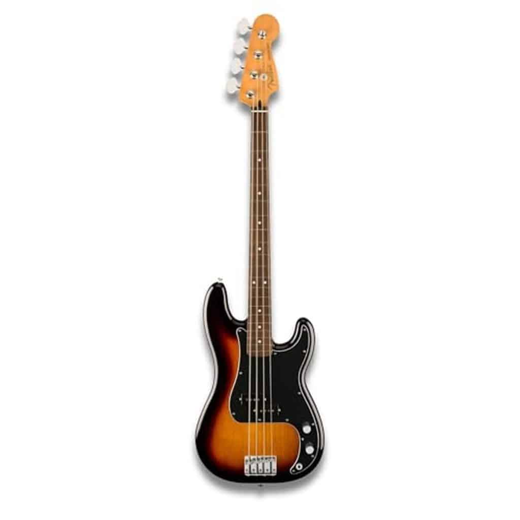 Test : player II Precision Bass RW sunburst à trois couleurs
