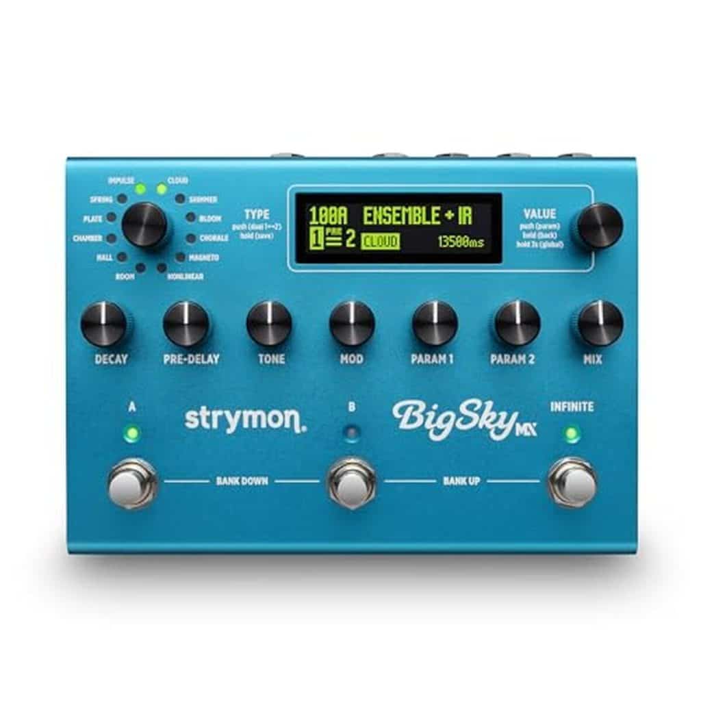Test : strymon Big Sky MX pour guitares