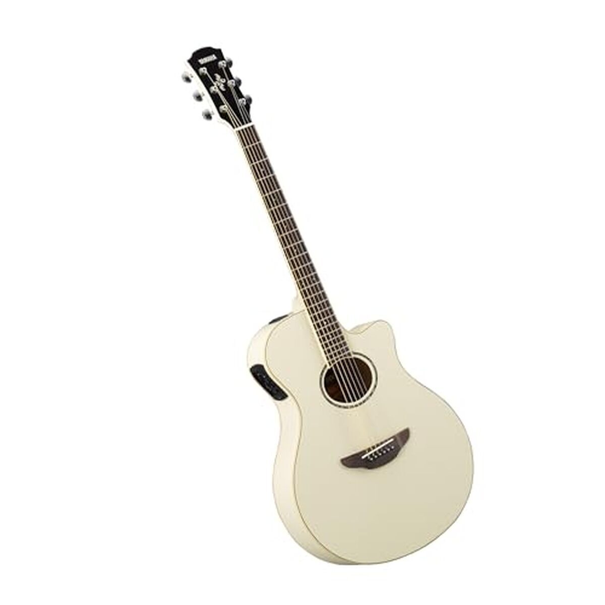 Test : yamaha APX600 guitare électro-acoustique compacte blanche