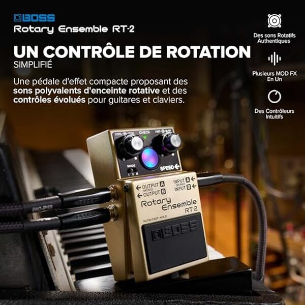 Découvrez notre test détaillé du BOSS RT-2, le rotary ensemble idéal pour musiciens exigeants. Caractéristiques, performances et verdict d'experts.