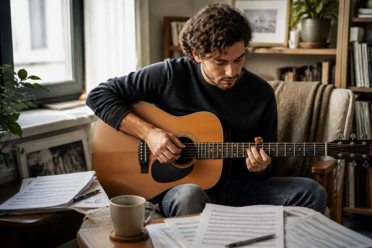 Improviser à la guitare sans backing track : astuces et conseils