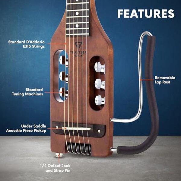 Découvrez notre test complet de la Traveler Guitar ULA ABNS : caractéristiques, avantages et inconvénients de cette guitare électro-acoustique ultra légère et portable.