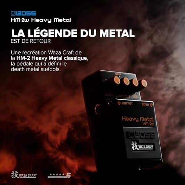 Découvrez notre avis détaillé sur la pédale d'effet Boss HM-2W : caractéristiques, sons, performances et test complet du distorsionneur heavy metal légendaire.
