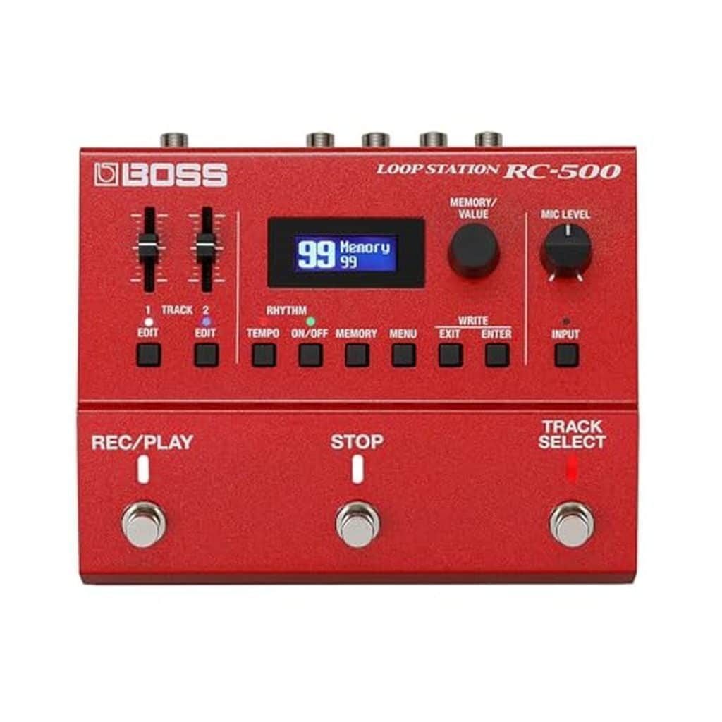 Test du Loop Station RC-500 BOSS : looper à deux pistes ultra performant