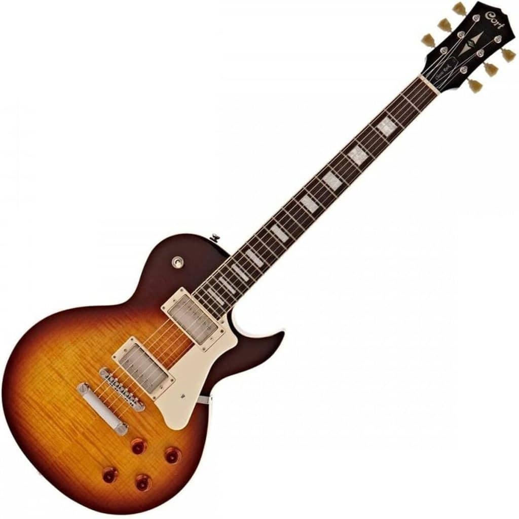 Test : guitare électrique cort cr250 vintage burst